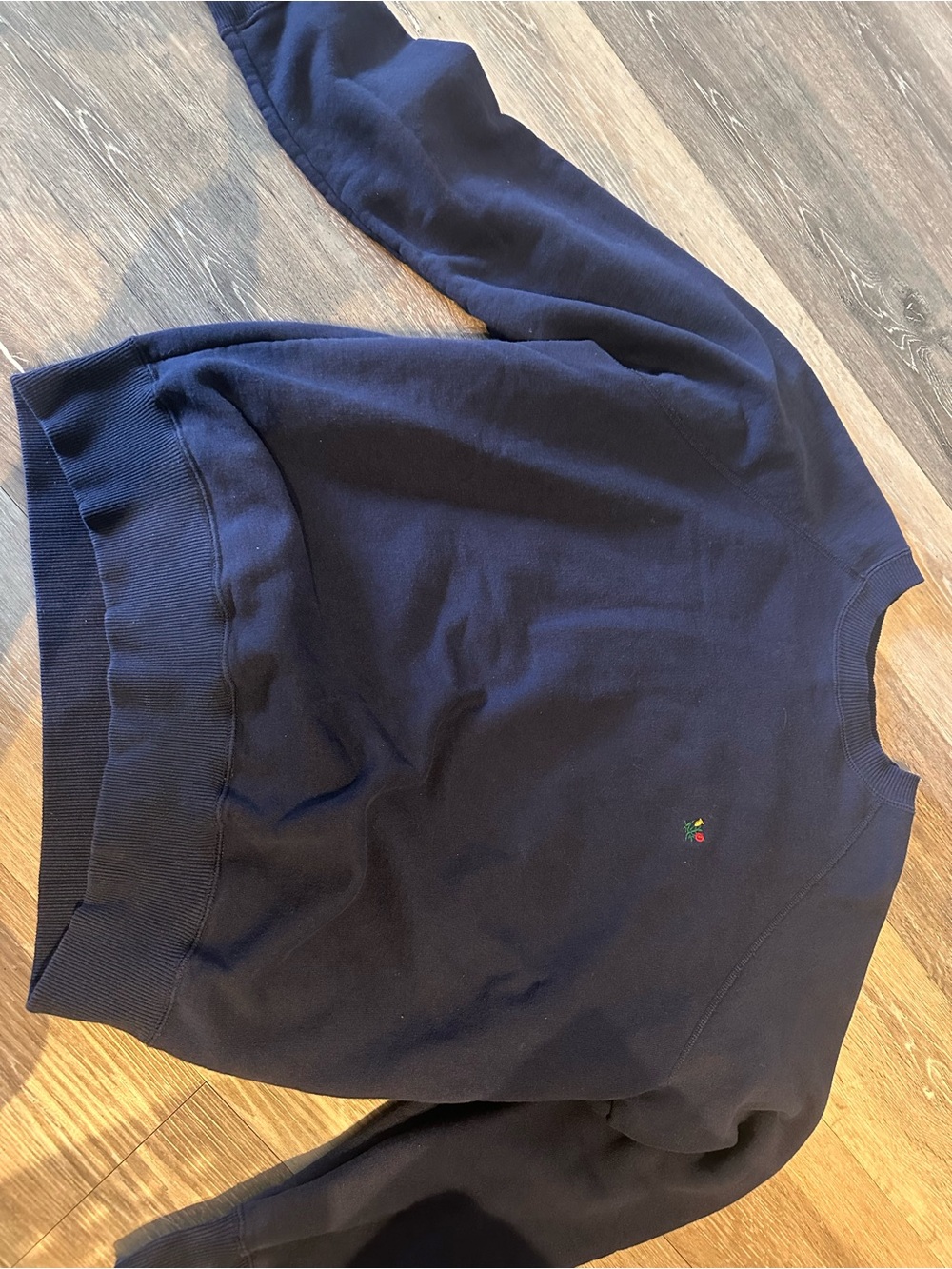 Aime Leon Dore Navy Crest Crewneck L